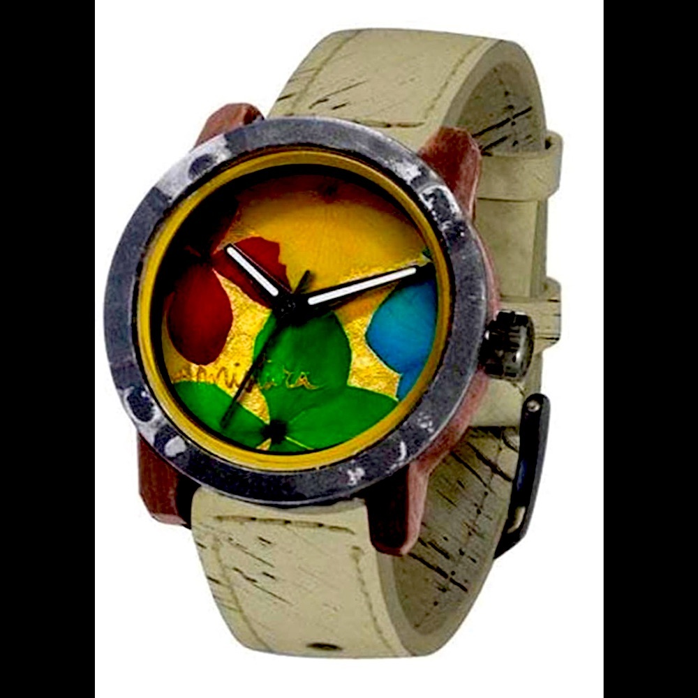 Mistura Marco Floral Watch,